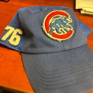 Chicago Cubs adjustable trucker style hat